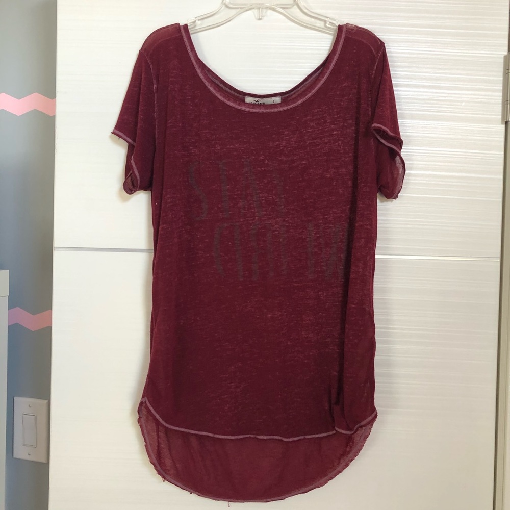 Hollister “stay weird” top